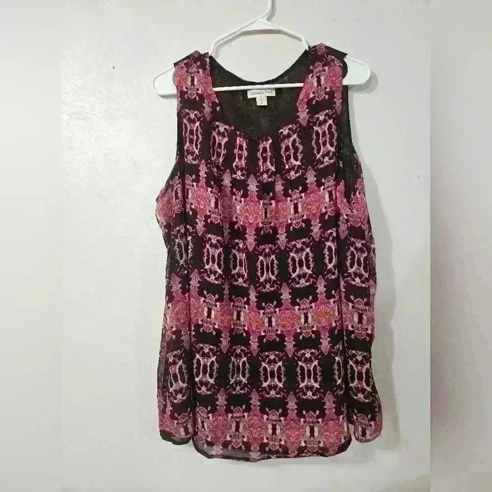 NWOT! Womens plus size coldwater creek flowy tank top!